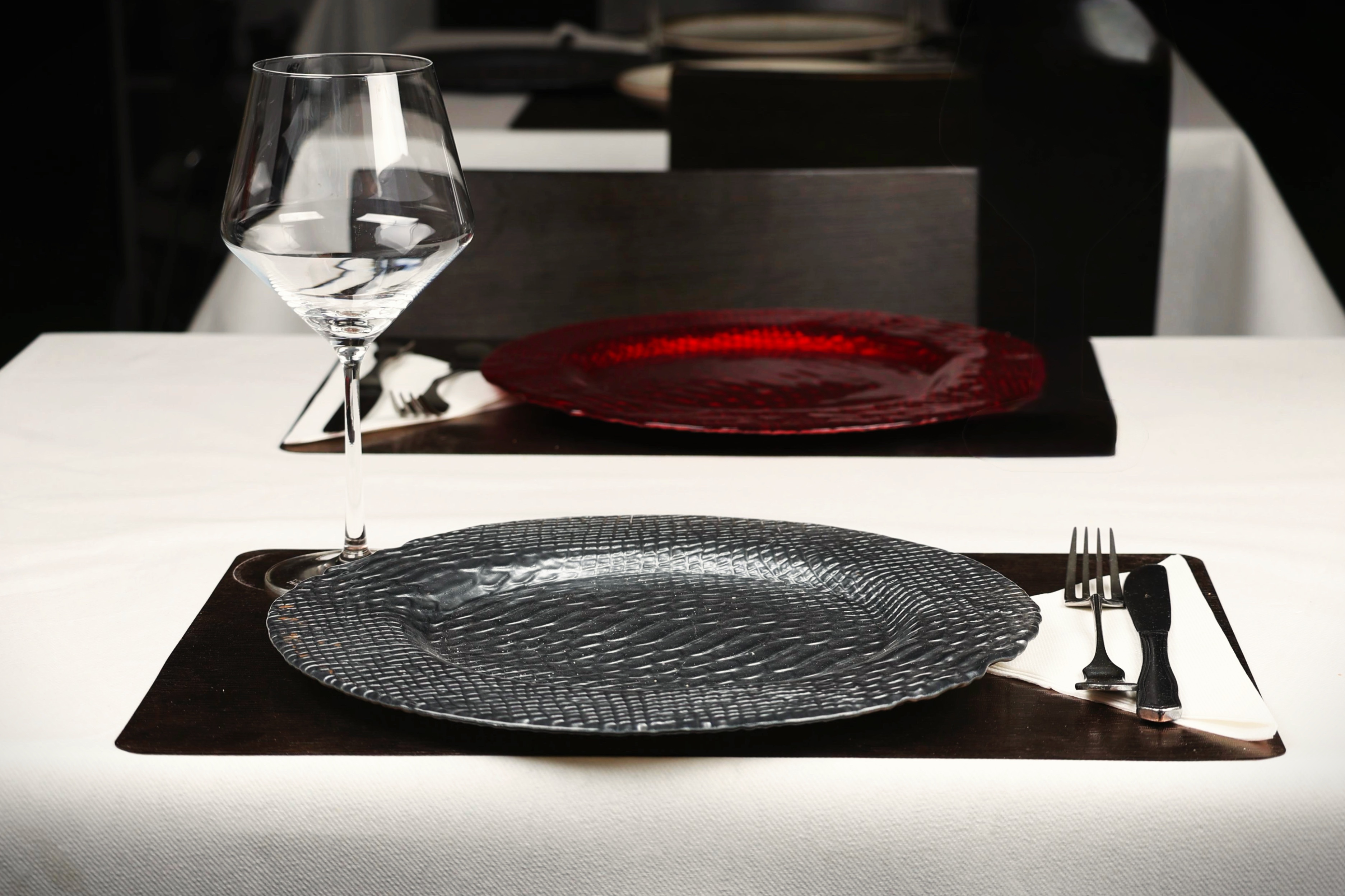 Elegant table setting at Sentzumen